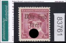 Sudetenland Maffersdorf, Mi.-Nr.   24  **  geprüft   Befund