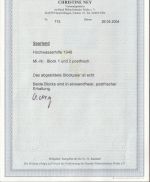 Saarland 1948 Mi. Nr. Block 1+2 **  geprüft  Attest
