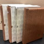 Einsteckalben  Briefmarkenalben 3 Stück schwarz  gebraucht