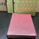 Einsteckalben  Briefmarkenalben 3 Stück schwarz  gebraucht