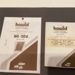 Hawid Klemmtaschen Block verschiedene Größen schwarz NEU