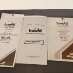 Hawid Klemmtaschen Block verschiedene Größen schwarz NEU