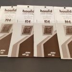 Hawid Klemmtaschen Streifen schwarz verschiedene Größen NEU