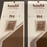 Hawid Klemmtaschen Streifen schwarz verschiedene Größen NEU