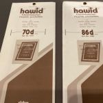 Hawid Klemmtaschen Streifen schwarz verschiedene Größen NEU