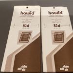 Hawid Klemmtaschen Streifen schwarz verschiedene Größen NEU