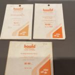 Hawid Klemmtaschen Block verschiedene Größen transparent  NEU