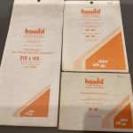 Hawid Klemmtaschen Block verschiedene Größen transparent  NEU