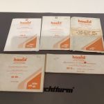 Hawid Klemmtaschen Block verschiedene Größen transparent  NEU