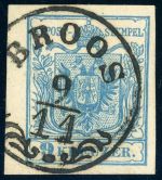 5Y BROOS 9/11, Zier K1 ideal a. 9 Kr., Luxus, Ryan 1479