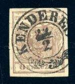 4X KENDERES 22/2, Zier K2 zentr. a. 6 Kr., Luxus, Ryan 696