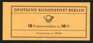 Berlin - Markenheftchen MH3cIVA Postfrisch D