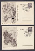 Elsass, Mi.-Nr. P 4   gestempelt    Ganzsache