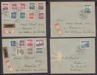 Böhmen und Mähren, Mi.-Nr. 1-19 gest auf Brief  (ohne 16)