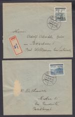 Böhmen und Mähren, Mi.-Nr. 1-19 gest auf Brief  (ohne 16)