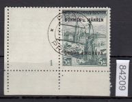 Böhmen und Mähren, Mi.-Nr. 18 gestempelt    Stempel Falsch