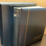 Schaubek BUND 1970-90 Vordrucke + Klemmbinder + Schuber  gebraucht