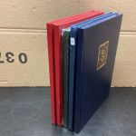 Briefmarkenalben  Einsteckalben  5 Stück DINA5   leer  gebraucht