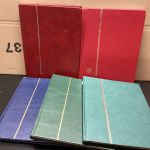 Briefmarkenalben  Einsteckalben  5 Stück DINA5   leer  gebraucht