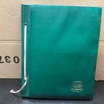 Einsteckalben  Briefmarkenalben 6 Stück schwarz  gebraucht