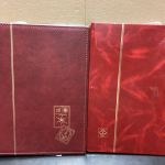 Einsteckalben  Briefmarkenalben 6 Stück schwarz  gebraucht