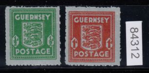 Guernsey, Mi.-Nr. 4+5 **