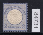 DR 1872, Mich.-Nr.: 20 ** geprüft  Befund