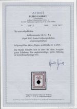 Feldpost, Mi.-Nr. 5 a ** geprüft  Attest