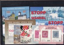 Österreich 2021, Mich.-Nr.:  **   fast Komplett