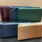 Alben 5 Stück für Briefe, Postk., ETB FDC leer gebraucht