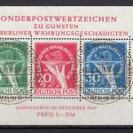 Berlin 1949, Mich.-Nr.:Block 1 gestempelt LUXUS  geprüft  Attest NEU  ERSTTAG