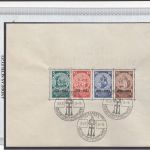 DR 1933, Mich.-Nr.: 508-11 Block 2 gestempelt  geprüft Attest NEU Schlegel  lesen