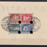 DR 1935, Mich.-Nr.: 576-79 Block 3 gestempelt Schiffpost geprüft  Befund mangel