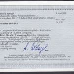 DR 1935, Mich.-Nr.: 576-79 Block 3 gestempelt Schiffpost geprüft  Befund mangel