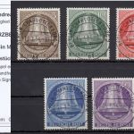 Berlin 1953, Mich.-Nr.: 101-05 LUXUS Vollstpl.  gepr  Befund Berlin-Charlottenburg