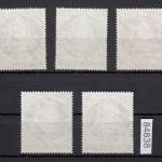 Berlin 1953, Mich.-Nr.: 101-05 LUXUS Vollstpl.  gepr  Befund Berlin-Charlottenburg