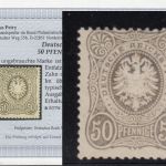 DR 1875, Mich.-Nr.: 36 a * geprüft  Attest