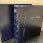 DEUTSCHE POST - Leuchtturm - 13 Ringe - Album  + Schuber  ohne Vordrucke leer