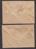 Cottbus, Mich.-Nr.: 1-16 + 32 gestempelt auf Brief