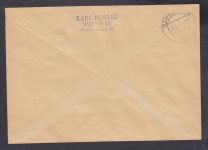 Cottbus, Mich.-Nr.: 25-31 + 34 gestempelt auf Brief