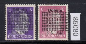 Döbeln, Mich.-Nr.: 1a+b *