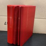 Einsteckalben  Briefmarkenalben  4 Stück weiß  gebraucht