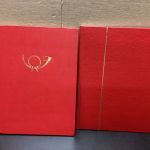 Einsteckalben  Briefmarkenalben  4 Stück weiß  gebraucht