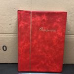 Einsteckalben  Briefmarkenalben  4 Stück weiß  gebraucht