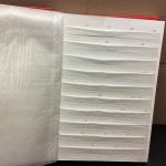 Einsteckalben  Briefmarkenalben  4 Stück weiß  gebraucht