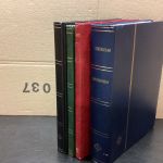 Einsteckalben  Briefmarkenalben  4 Stück schwarz gebraucht