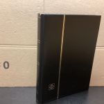 Einsteckalben  Briefmarkenalben  4 Stück schwarz gebraucht