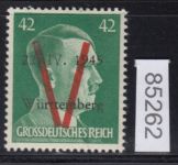 Saulgau, Mich.-Nr.: XI **  (42 Pf.)