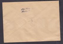 Strausberg, Mich.-Nr.: 34-37 B gestempelt auf Brief