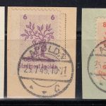 Apolda, Mich.-Nr.: 1-3  gestempelt